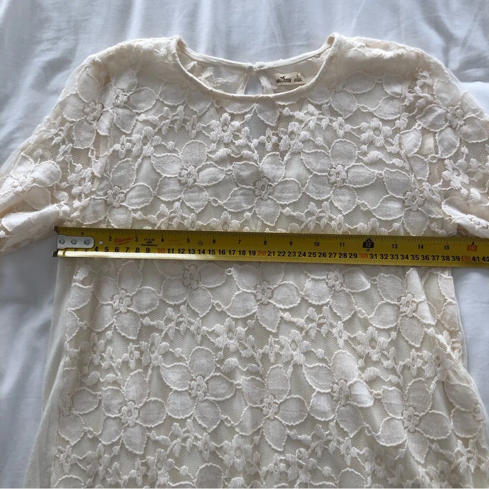 Lace Long Sleeve Boho Top - Picture 3 of 10